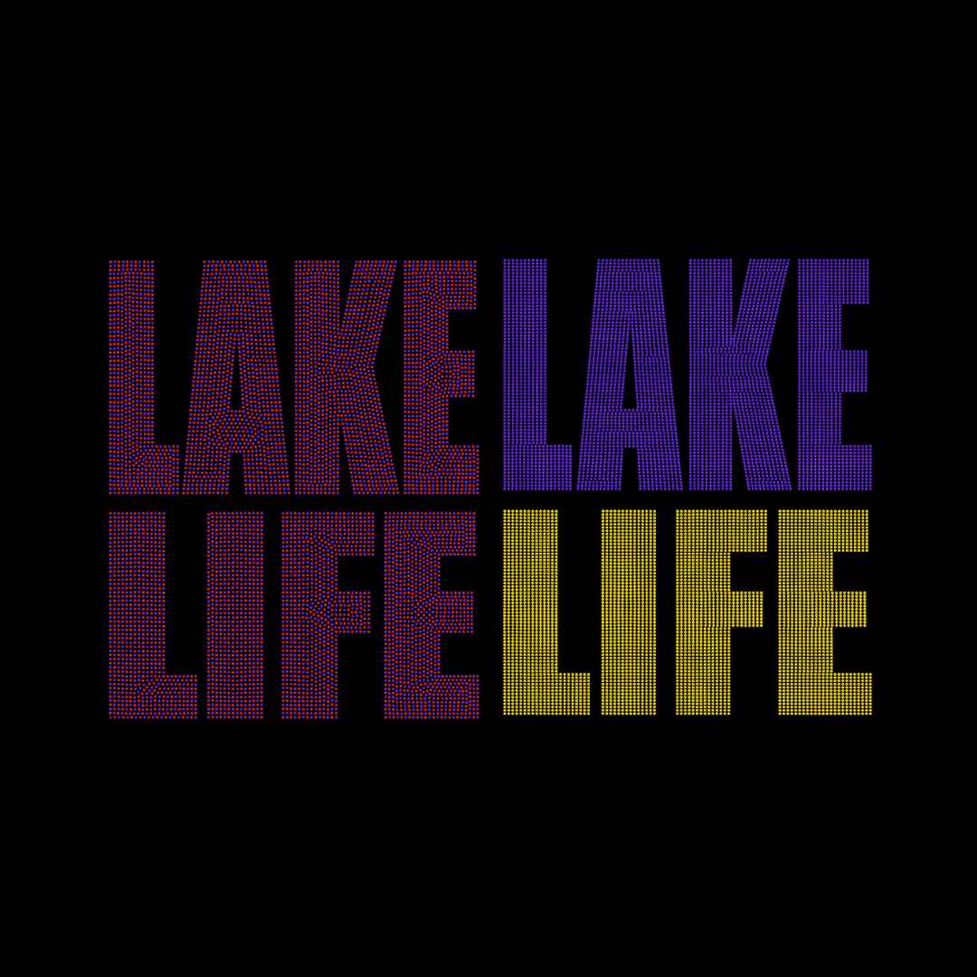 Lake Life Spangle Transfer